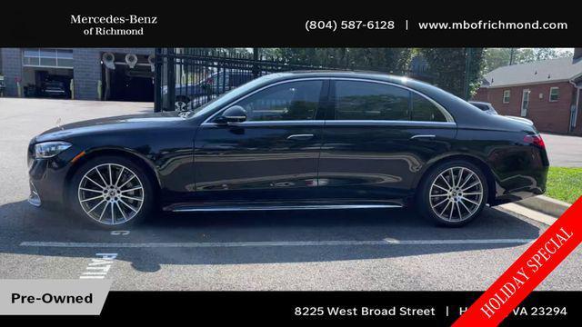 used 2022 Mercedes-Benz S-Class car, priced at $72,998