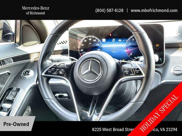 used 2022 Mercedes-Benz S-Class car, priced at $72,998