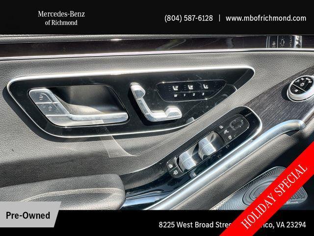 used 2022 Mercedes-Benz S-Class car, priced at $72,998