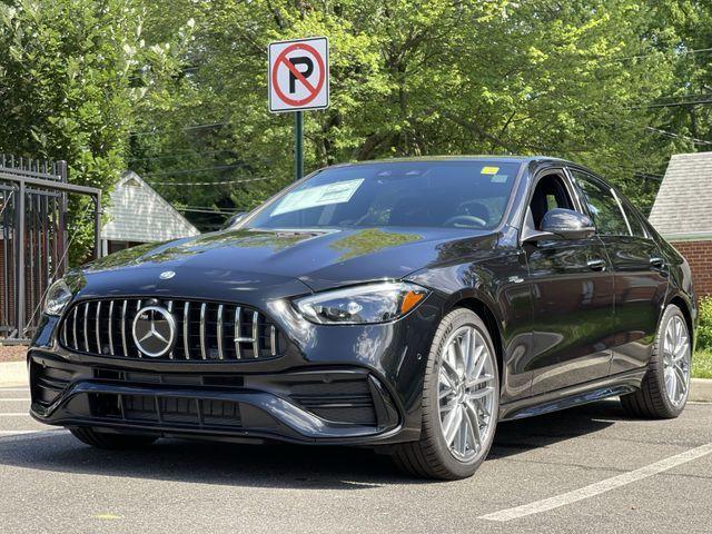 new 2024 Mercedes-Benz AMG C 43 car, priced at $72,945