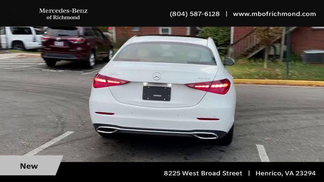 new 2025 Mercedes-Benz C-Class car