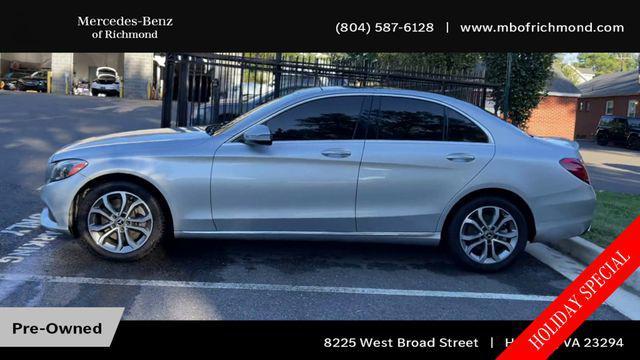 used 2017 Mercedes-Benz C-Class car, priced at $13,488