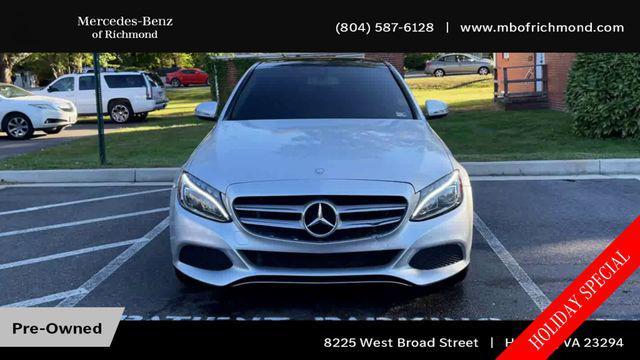 used 2017 Mercedes-Benz C-Class car, priced at $13,488