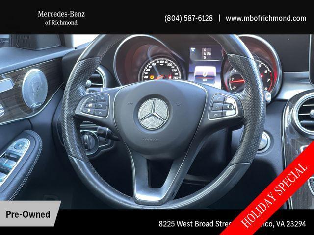 used 2017 Mercedes-Benz C-Class car, priced at $13,488