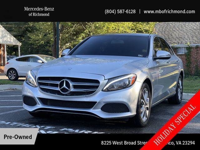 used 2017 Mercedes-Benz C-Class car, priced at $14,991