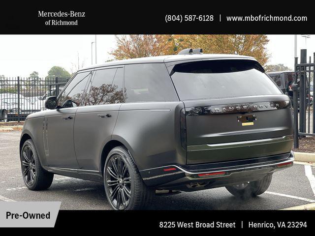 used 2024 Land Rover Range Rover car, priced at $142,998