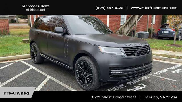 used 2024 Land Rover Range Rover car, priced at $142,998