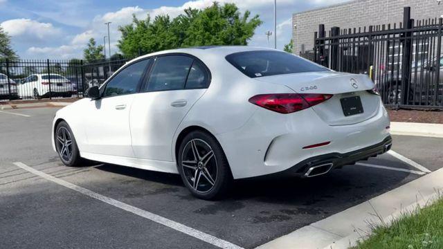 new 2024 Mercedes-Benz C-Class car, priced at $58,905