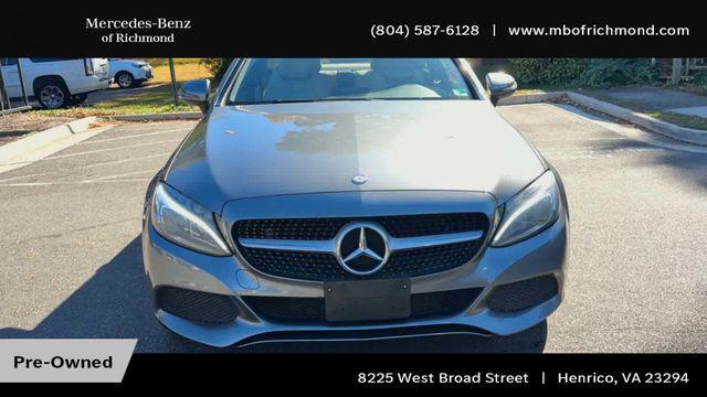 used 2017 Mercedes-Benz C-Class car, priced at $17,390