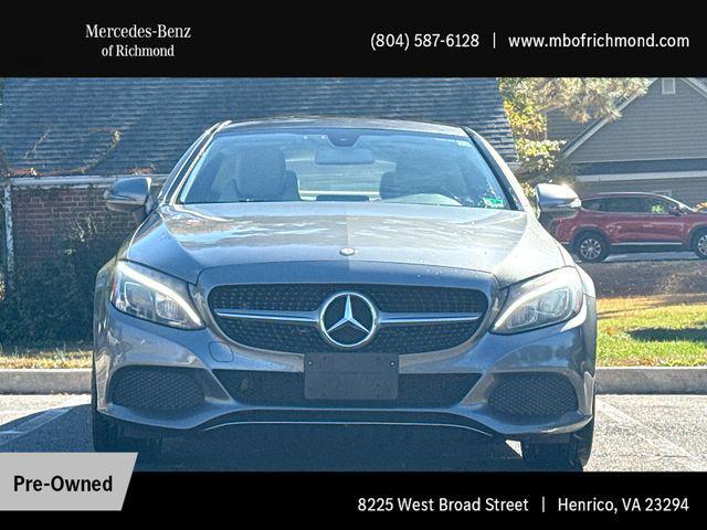 used 2017 Mercedes-Benz C-Class car, priced at $17,390