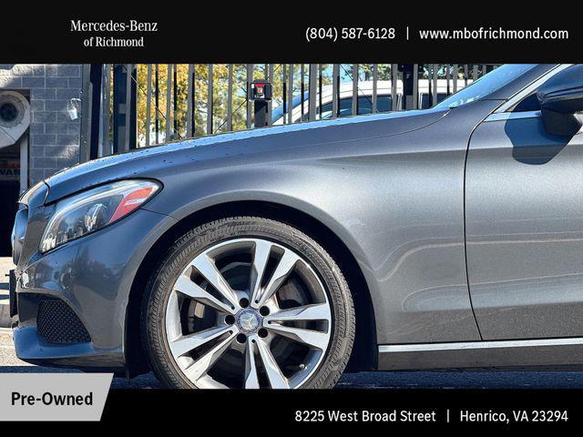 used 2017 Mercedes-Benz C-Class car, priced at $17,390