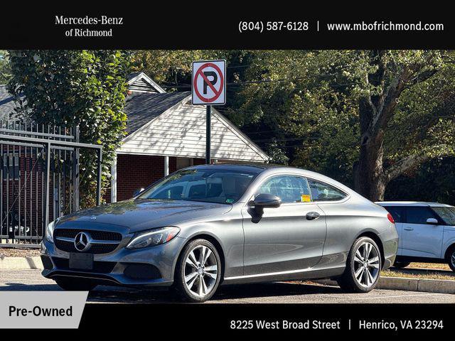 used 2017 Mercedes-Benz C-Class car, priced at $17,390