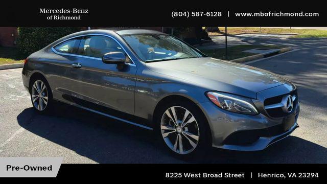 used 2017 Mercedes-Benz C-Class car, priced at $17,390
