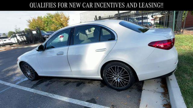 used 2024 Mercedes-Benz C-Class car, priced at $48,000