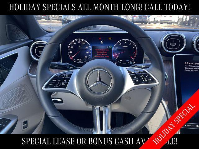 used 2024 Mercedes-Benz C-Class car, priced at $40,987