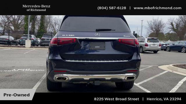 used 2020 Mercedes-Benz GLS 580 car, priced at $56,377