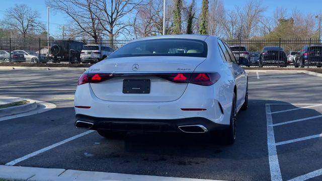 new 2024 Mercedes-Benz E-Class car, priced at $81,280