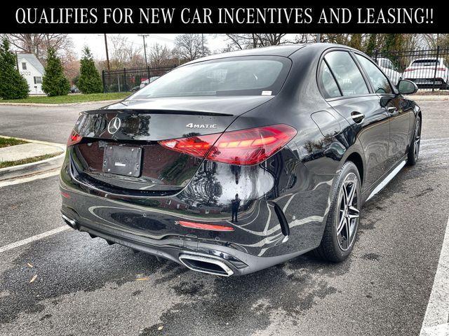 used 2024 Mercedes-Benz C-Class car, priced at $55,000