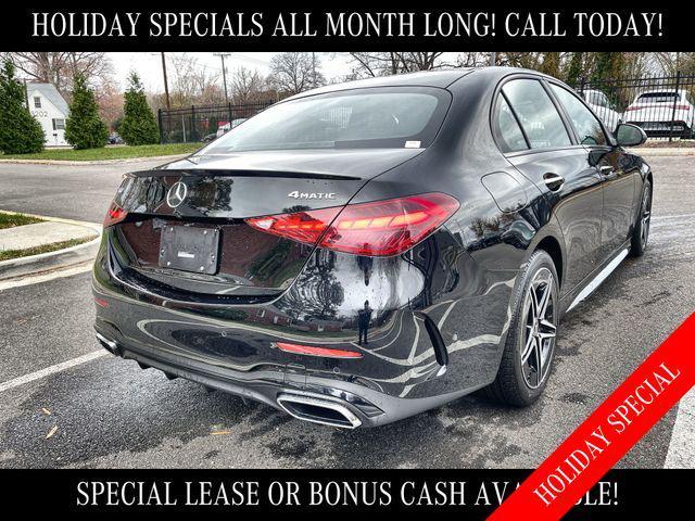 used 2024 Mercedes-Benz C-Class car, priced at $46,971