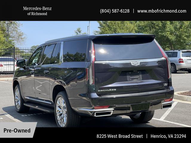 used 2022 Cadillac Escalade ESV car, priced at $73,788