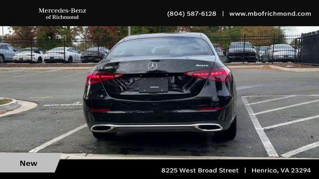 new 2025 Mercedes-Benz C-Class car