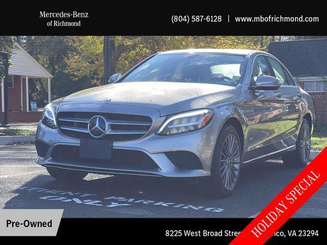 used 2019 Mercedes-Benz C-Class car, priced at $25,998