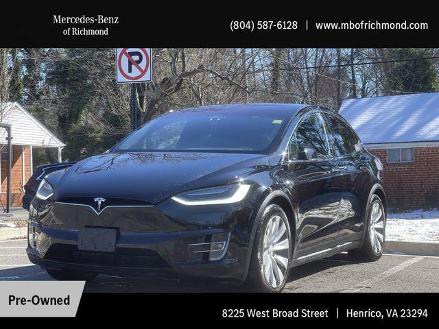 used 2020 Tesla Model X car, priced at $35,633