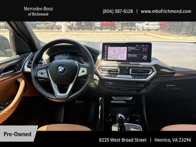used 2022 BMW X3 car, priced at $34,990