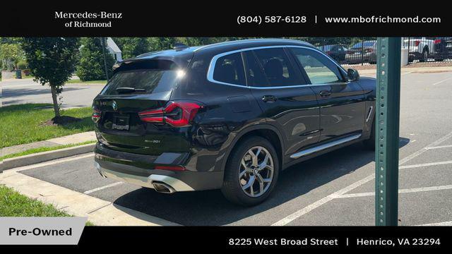 used 2022 BMW X3 car, priced at $34,990