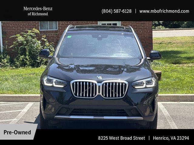 used 2022 BMW X3 car, priced at $34,990