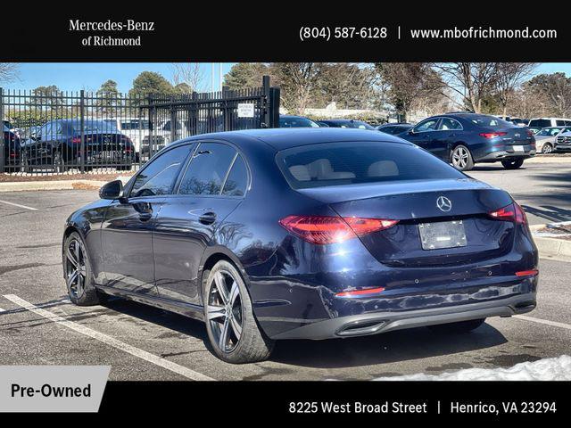 used 2022 Mercedes-Benz C-Class car, priced at $35,288