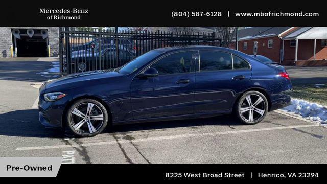 used 2022 Mercedes-Benz C-Class car, priced at $35,288