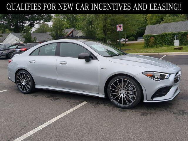 used 2023 Mercedes-Benz AMG CLA 35 car, priced at $50,000