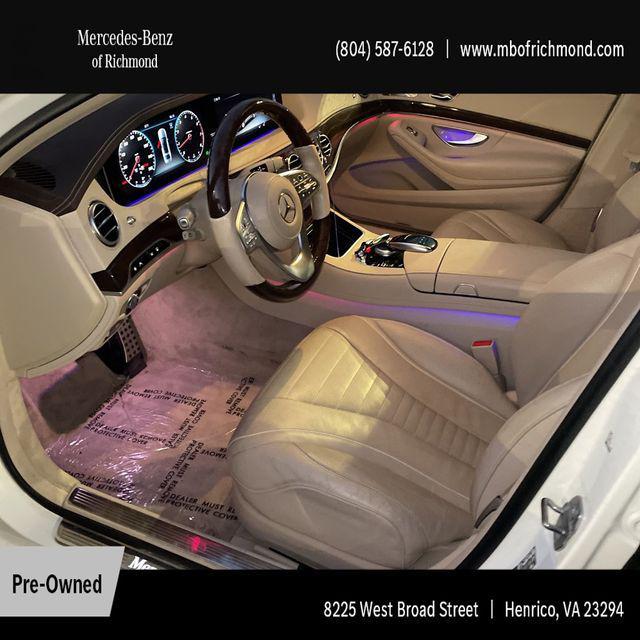 used 2019 Mercedes-Benz S-Class car, priced at $44,990