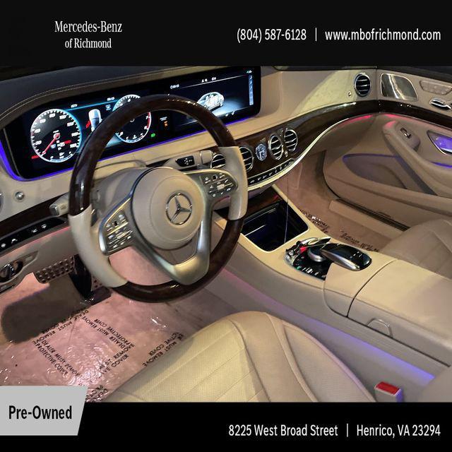 used 2019 Mercedes-Benz S-Class car, priced at $44,990