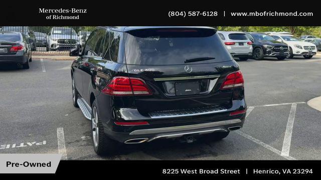 used 2019 Mercedes-Benz GLE 400 car, priced at $27,990