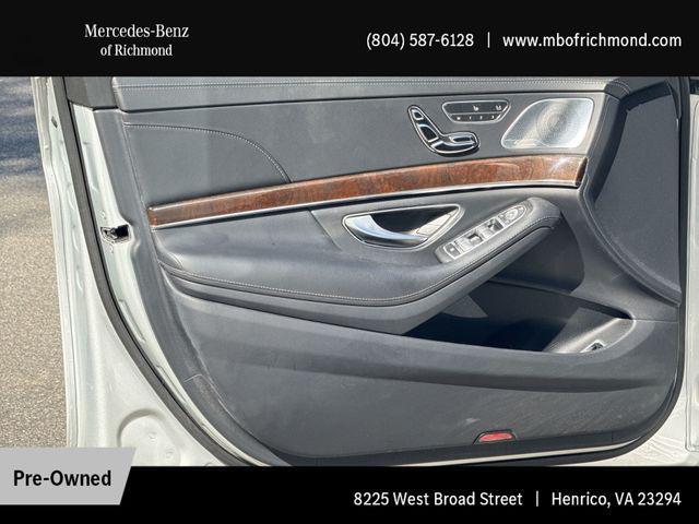 used 2016 Mercedes-Benz S-Class car, priced at $27,990