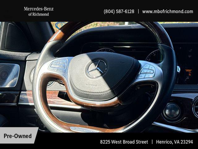 used 2016 Mercedes-Benz S-Class car, priced at $27,990
