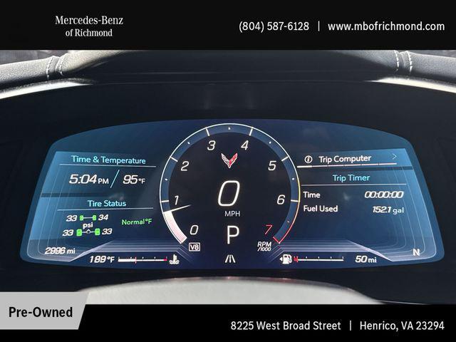 used 2024 Chevrolet Corvette car, priced at $71,970