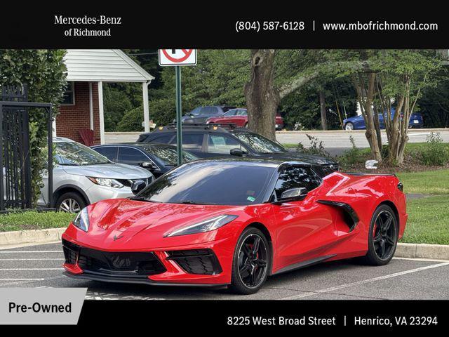 used 2024 Chevrolet Corvette car, priced at $71,970