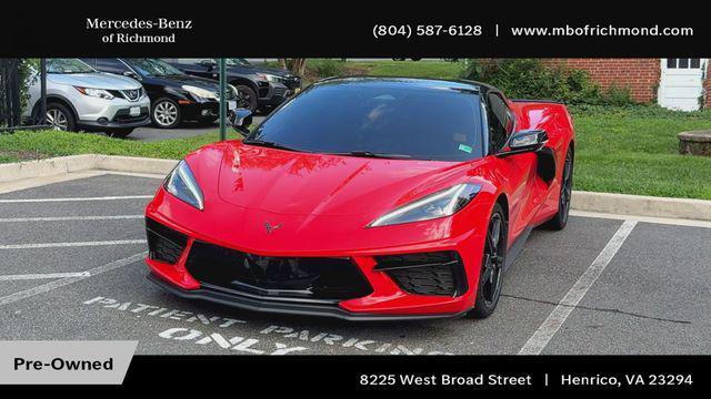 used 2024 Chevrolet Corvette car, priced at $71,970