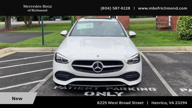 new 2024 Mercedes-Benz C-Class car