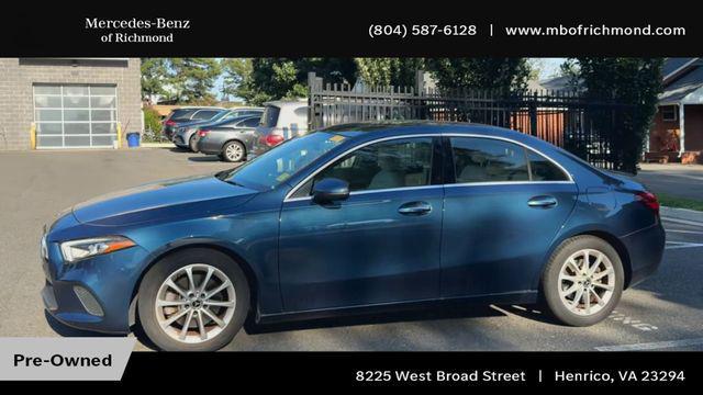 used 2020 Mercedes-Benz A-Class car, priced at $26,690