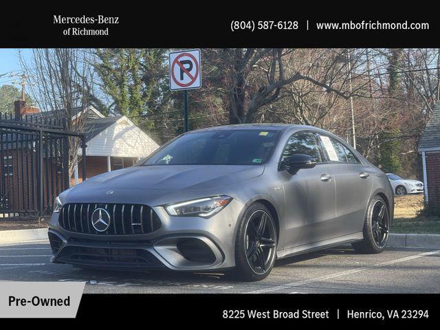 used 2021 Mercedes-Benz AMG CLA 45 car, priced at $38,983