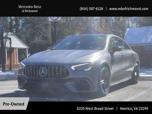 used 2021 Mercedes-Benz AMG CLA 45 car, priced at $38,983