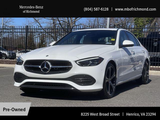 used 2022 Mercedes-Benz C-Class car, priced at $34,487