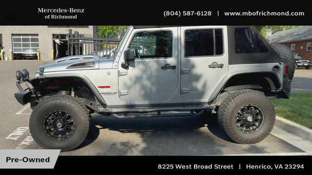 used 2015 Jeep Wrangler Unlimited car, priced at $14,490