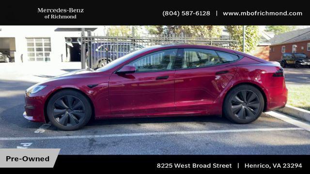 used 2023 Tesla Model S car, priced at $59,998