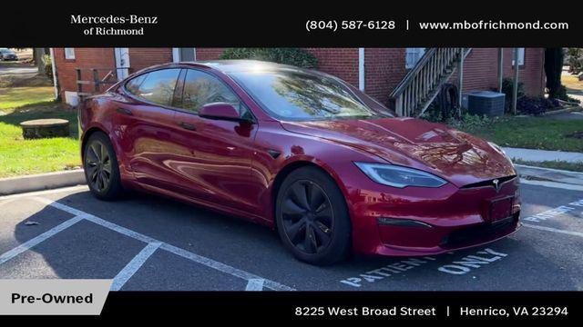 used 2023 Tesla Model S car, priced at $59,998