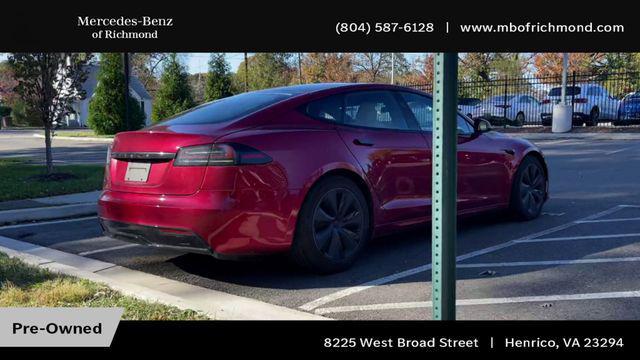 used 2023 Tesla Model S car, priced at $59,998